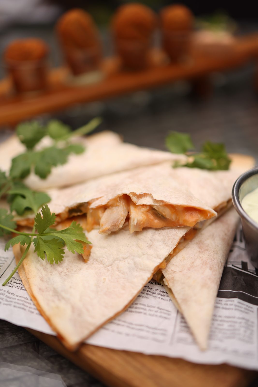 Tavuklu Quesadilla